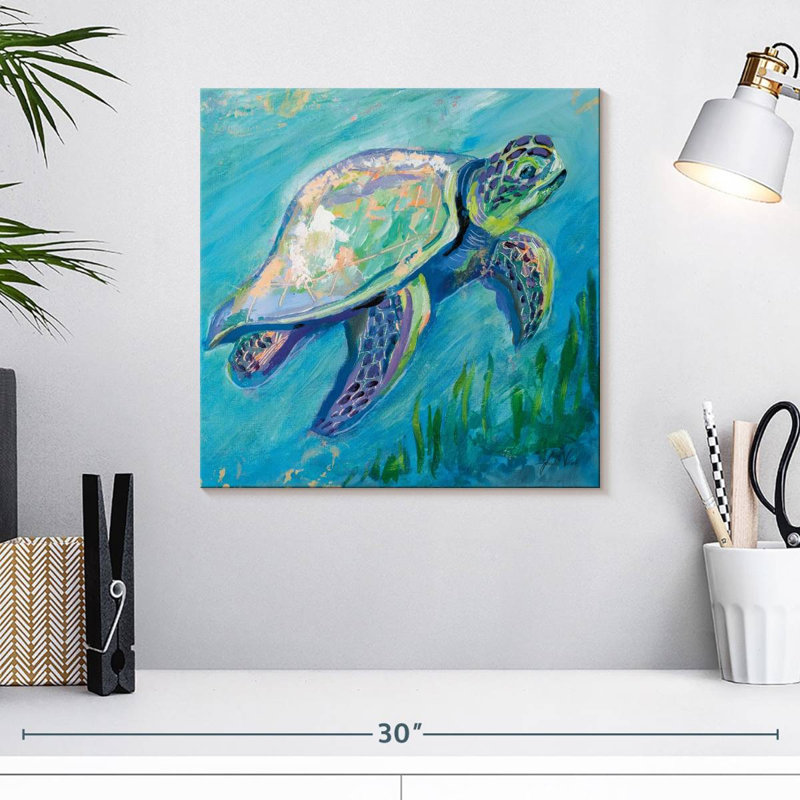 Tortue de mer lumière de bain, H 16 po x l 16 po