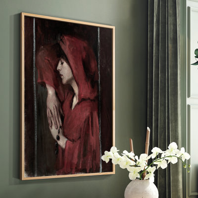 «Vintage Portrait Print CXIX» sur papier