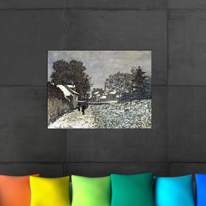 Claude Monet - Wrapped Canvas Painting, 60cm H x 80cm W x 1.8cm D