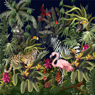 jungle safari bedroom