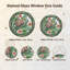 Panneau de vitrail Snail Garden, 7,8 heures-1474867356
