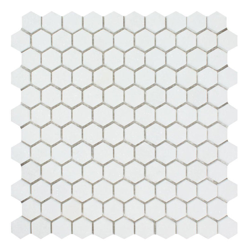 Marble Honeycomb Mosaic Wall & Floor Tile
