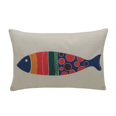 Ivanna Cotton Blend Throw Pillow