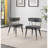 Aarhus Upholstered Gold Metal Side Chair -1180753874