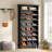 30 Pair Shoe Storage Cabinet with LED Lighting-1041531380