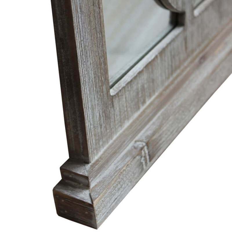 Swind Wood Wall Mirror