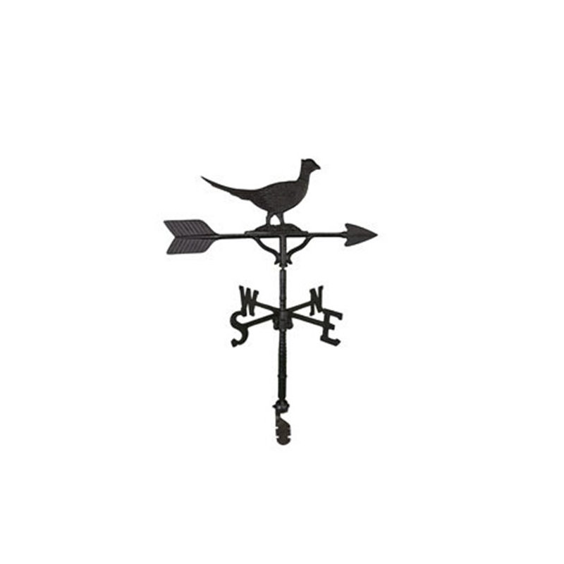 Pheasant Weathervane, Black
