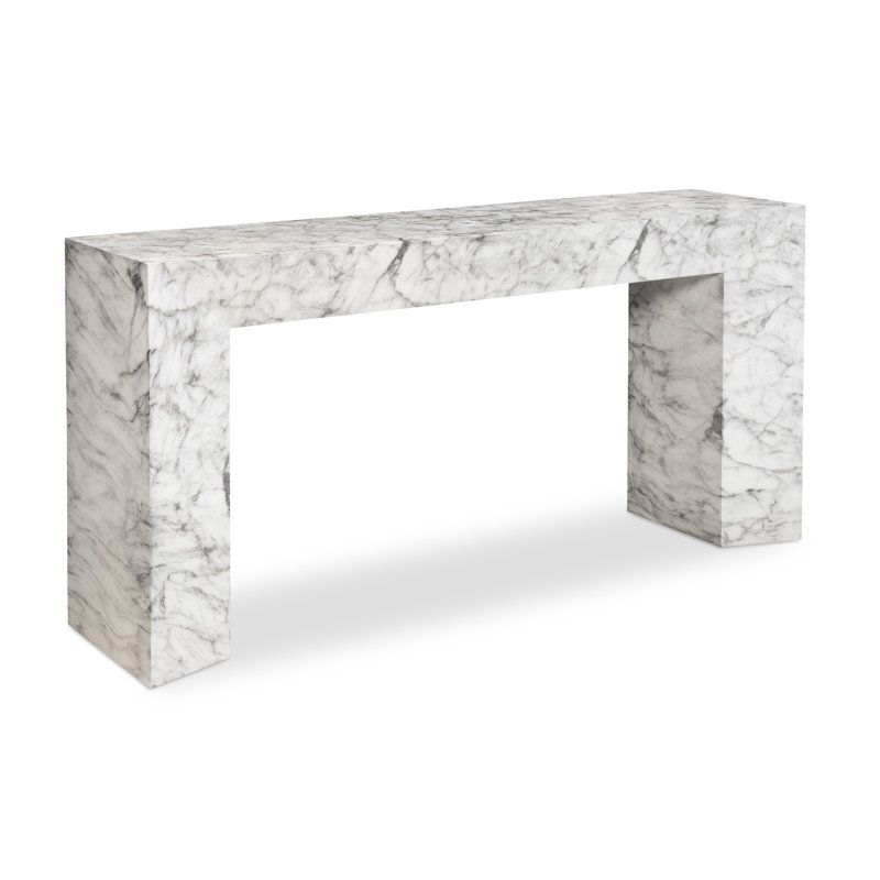 Cadence Console Table - Faux Marble