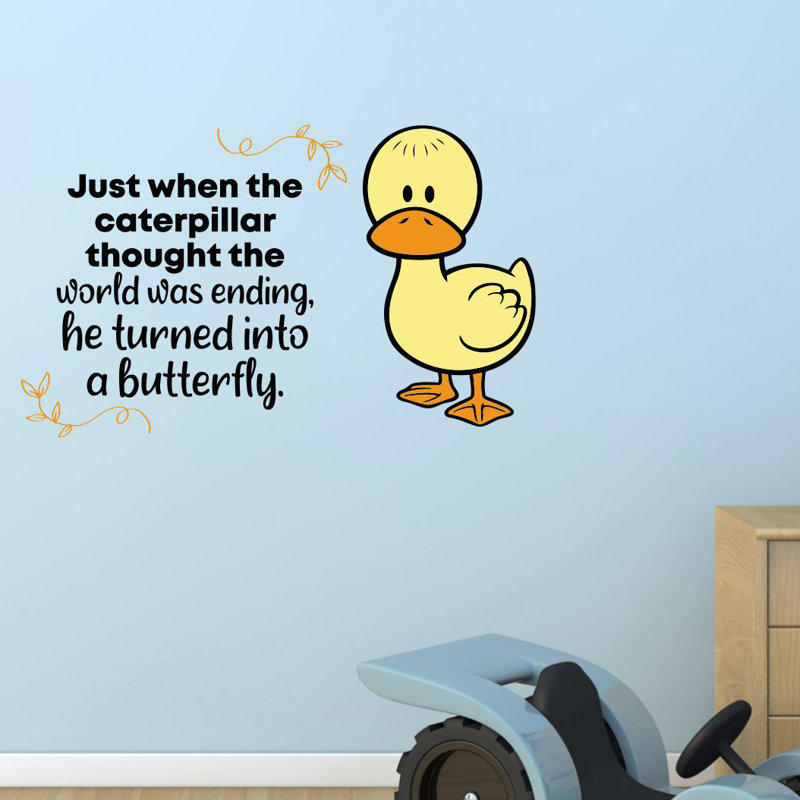 Text & Numbers Wall Decal, 15" H x 30" W x 0.05" D