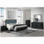 Table de chevet noire CARLOS