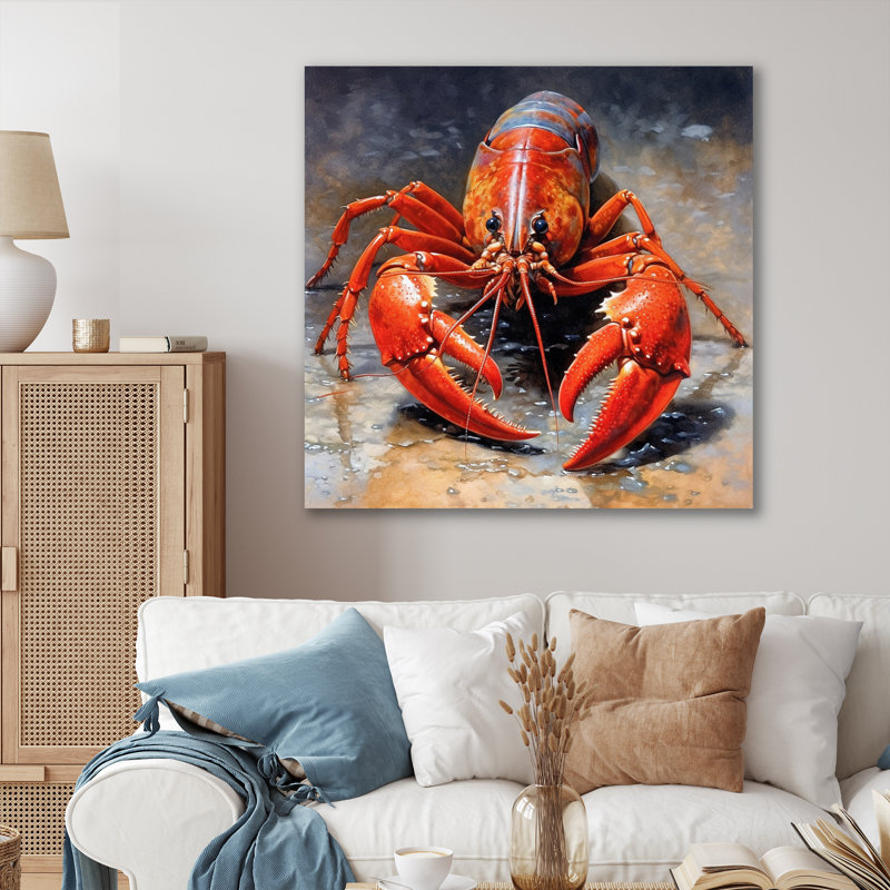 Rampants d'eau douce sur toile, Toile tendue, H 16 po x l 16 po x P 1 po