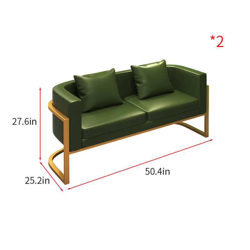 Banc rembourré en similicuir Casual