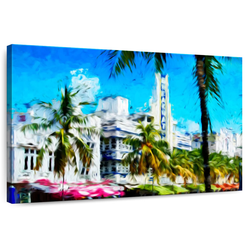 Kavia Art Deco District I, 24" H x 36" W