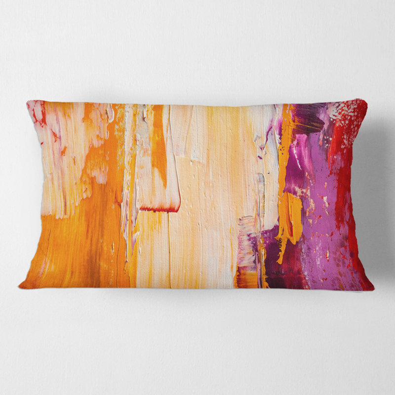 Grunge Abstract - Modern Printed Pillow