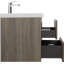 Meuble-lavabo mural 24 po avec lavabo, meuble de rangement flottant pour salle de bain avec comptoir en résine de pierre et tiroirs à fermeture en douceur-1268518418