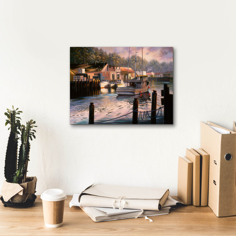  «Point Of View» par Nicky Boehme, art mural sur toile, 16 po x 12 po