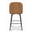 Counter Height Bar Stools Set Of 3, Upholstered Swivel Bar Stools With Back And Metal Legs, 26" Seat Height Kitchen Counter Stool Chairs With Footrest-1877169900-1865985087