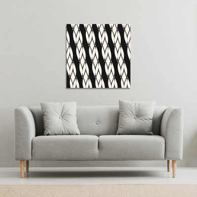 No Title by Andrew Lee - Wrapped Canvas Print
