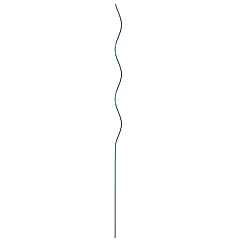 Spiral Plant Support Galvanised Steel, 0.6cm H x 110cm W x 0.6cm D, Green