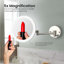 Miroir de maquillage circulaire grossissant 5x-93465428