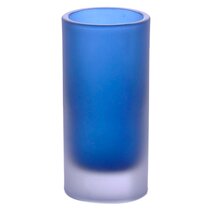 Toothbrush holder EDSVALLA recycled glass blue - JYSK