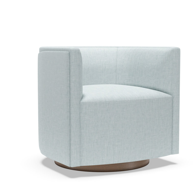 Ingrid Swivel Chair, 2368-21, Walnut