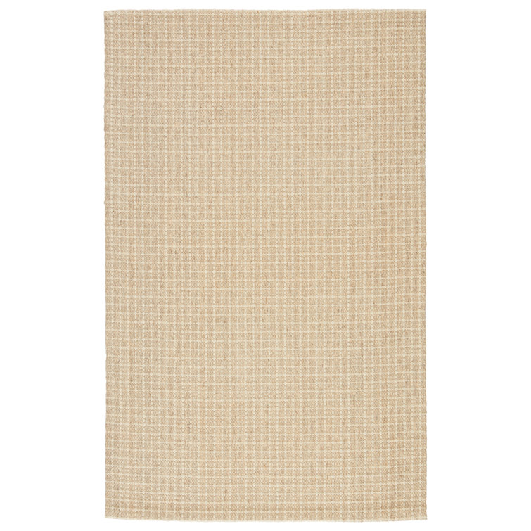 Striped Area Rug in Beige