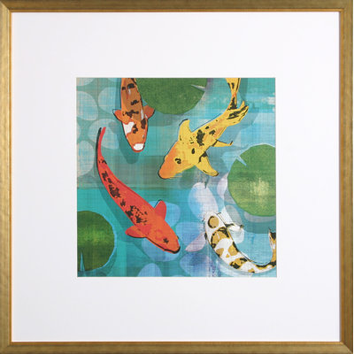 Lucky Koi I Print by Venter