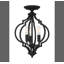 Luminaire suspendu semi-encastré 3 lumières Meridian-146166860