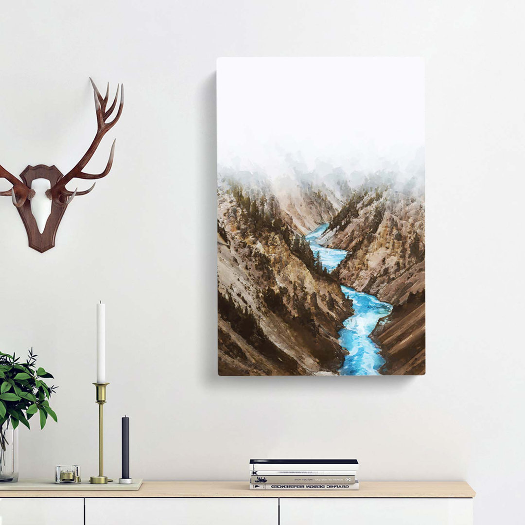 Yellowstone National Park - Wrapped Canvas