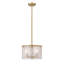 Luminaire suspendu tambour 3 lumières Occh silicone-1434456691