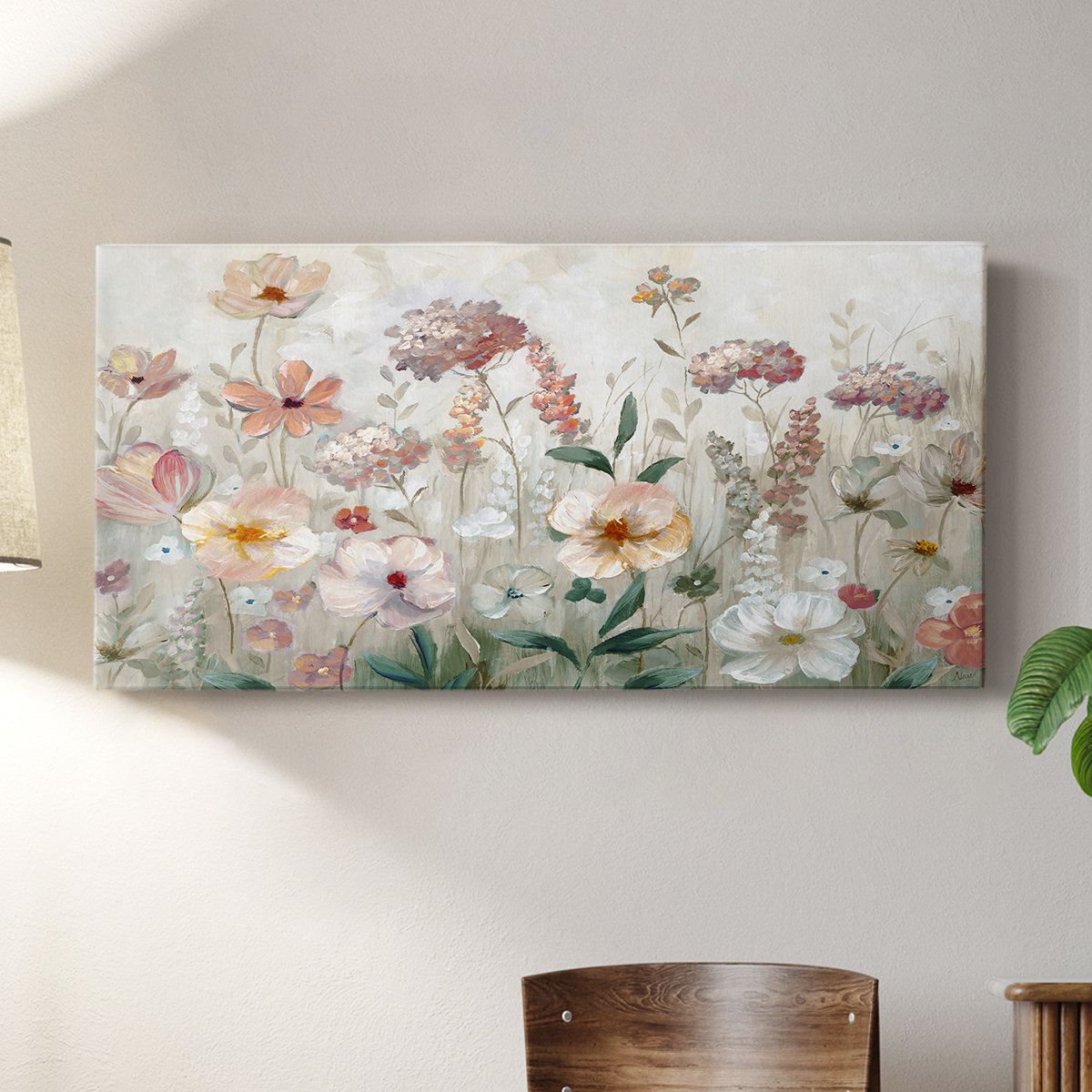 Union Rustic Field of Spring- Gallery Wrapped Canvas -Ready to Hang ...