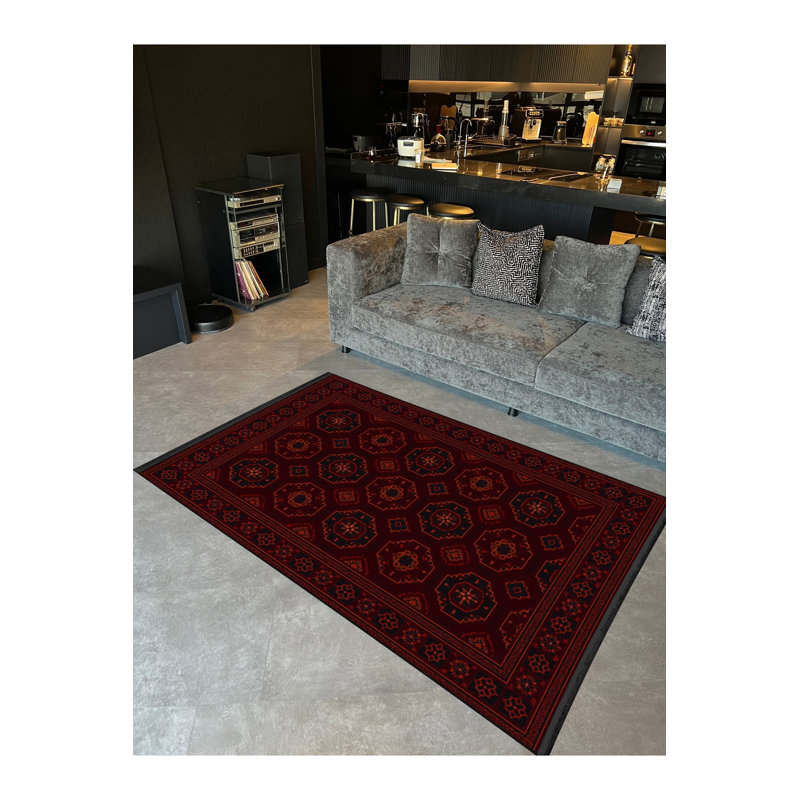 Tapis tissé à la main Mosso, 2'6" x 4'11"