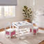  Kids Activity Table and Chair Set with Storage