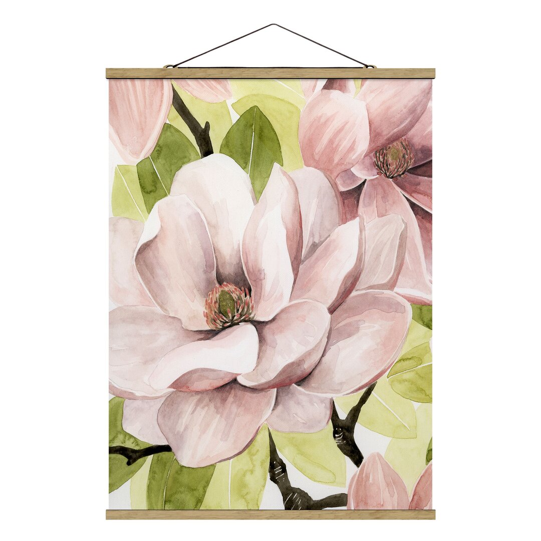 Stoffbild Magnolia Blushes I