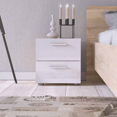 Gianna 15.75"W 2-Drawer Nightstand
