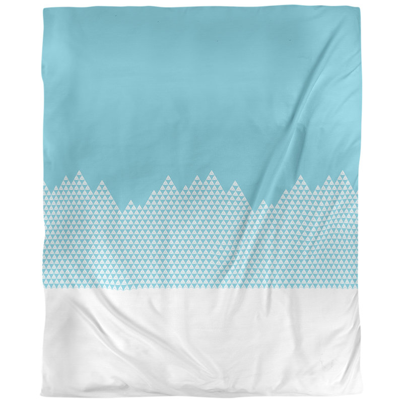 Tissu mountain, Bleu sarcelle, L 58 po x l 36 po, Sergé de coton