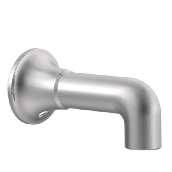 Garniture de bec de baignoire murale avec inverseur Icon, Chrome