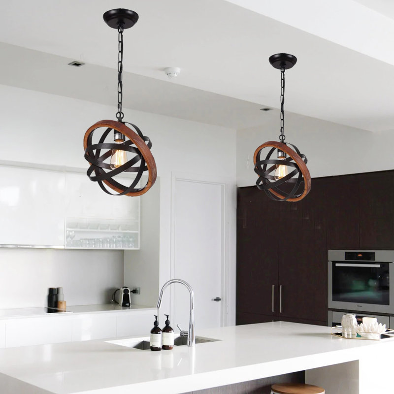 Luminaire suspendu sphère 1 lumière