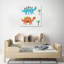 Jazon «Dino Duo», peinture sur toile tendue-407308599