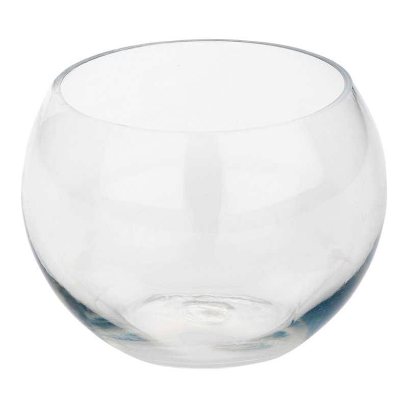 Restaurantware-4 Ounce Round Plastic Bowls, 5 Disposable Sphere Cups - Reprocessable, Does Not Shatter Easily, Clear Plastic Appetizer Bowls, Versatile, For Weddings, Parties, Or Birthdays