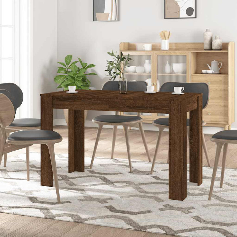 Nanna Dining Table, Brown Oak