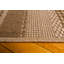Tapis rayé beige / brun intérieur / extérieur Macri-306897491