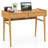 Bertasi Solid Wood Top Computer Desk