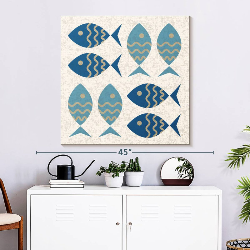 Brampt Fish Academy, 33" H x 33" W