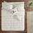 Hypoallergenic Bedding Sets, Polyester Comforter, Modern Ivory Gold Design