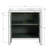 Unique Design Storage Accent Cabinet with Mirror Trim