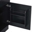 Meuble-lavabo de salle de bain avec lavabo, meuble-lavabo avec tablette de porte et tablette réglable-1091413065