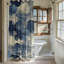 Rideau de douche Blue Hues - Premium-438607561