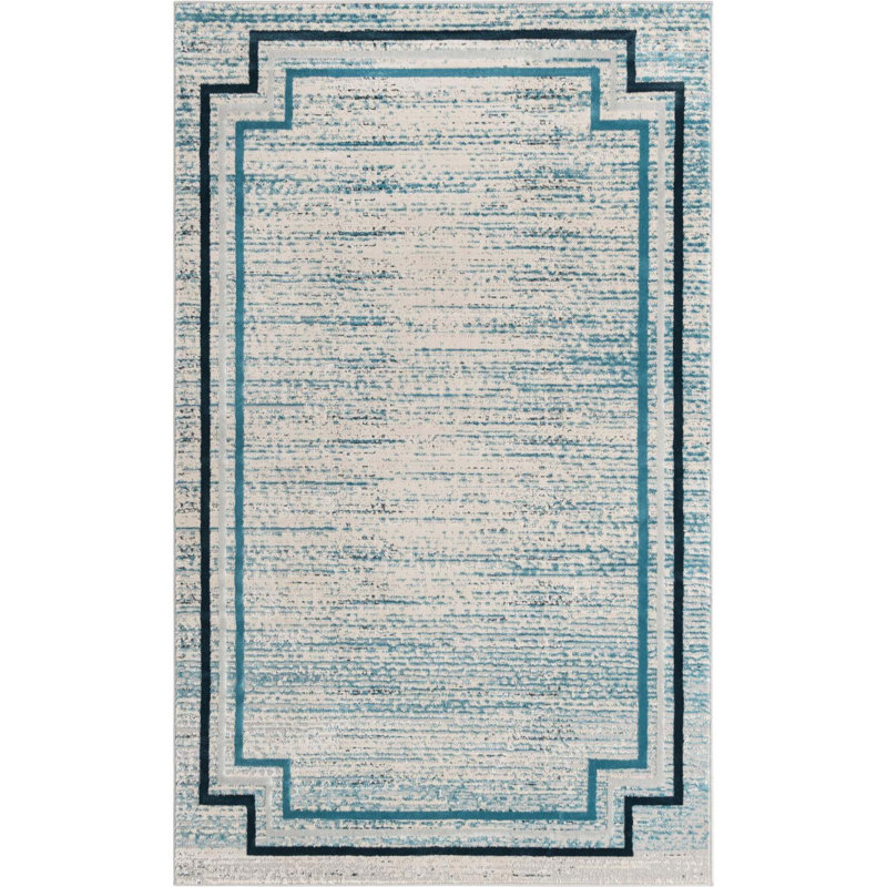 Kimberling Abstract Indoor Rug, Rectangle 5' x 8'